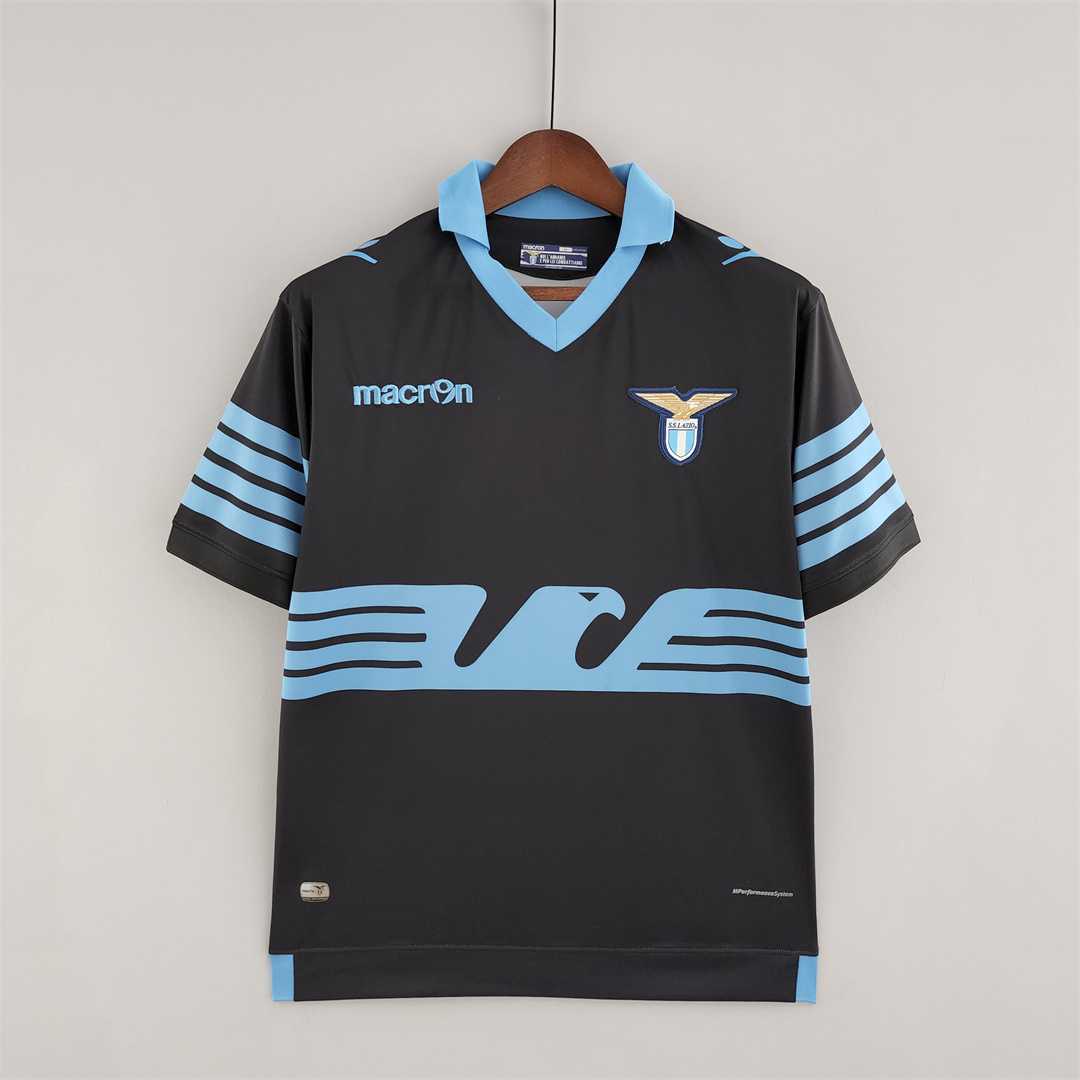 Lazio Retro Soccer Jersey Away Eagle Shirts Macron 115th Anniversary 2015/16 - U-jersey
