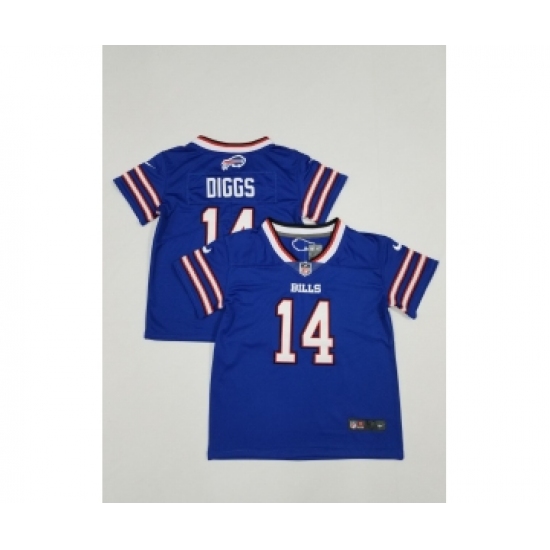 Toddlers Buffalo Bills #14 Stefon Diggs Royal Blue 2022 Vapor Untouchable Stitched NFL Nike Limited Jersey - Ujersey