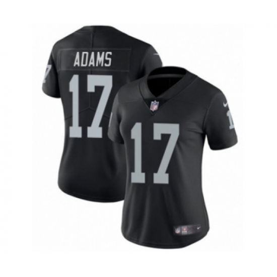Women's Las Vegas Raiders #17 Davante Adams Black Vapor Untouchable Limited Stitched Jersey - Ujersey