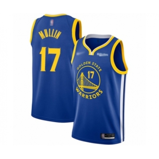 Men's Golden State Warriors #17 Chris Mullin Authentic Royal Finished Basketball Jersey - Icon Edition - Ujersey