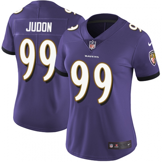 Women's Nike Baltimore Ravens #99 Matt Judon Purple Team Color Vapor Untouchable Limited Player NFL Jersey - Ujersey