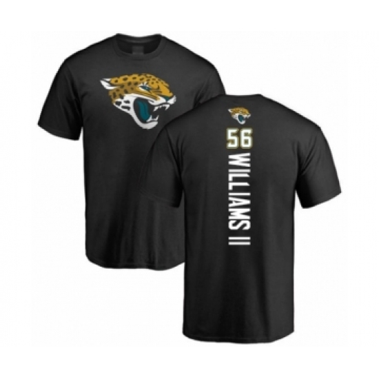Football Jacksonville Jaguars #56 Quincy Williams II Black Backer T-Shirt - Ujersey