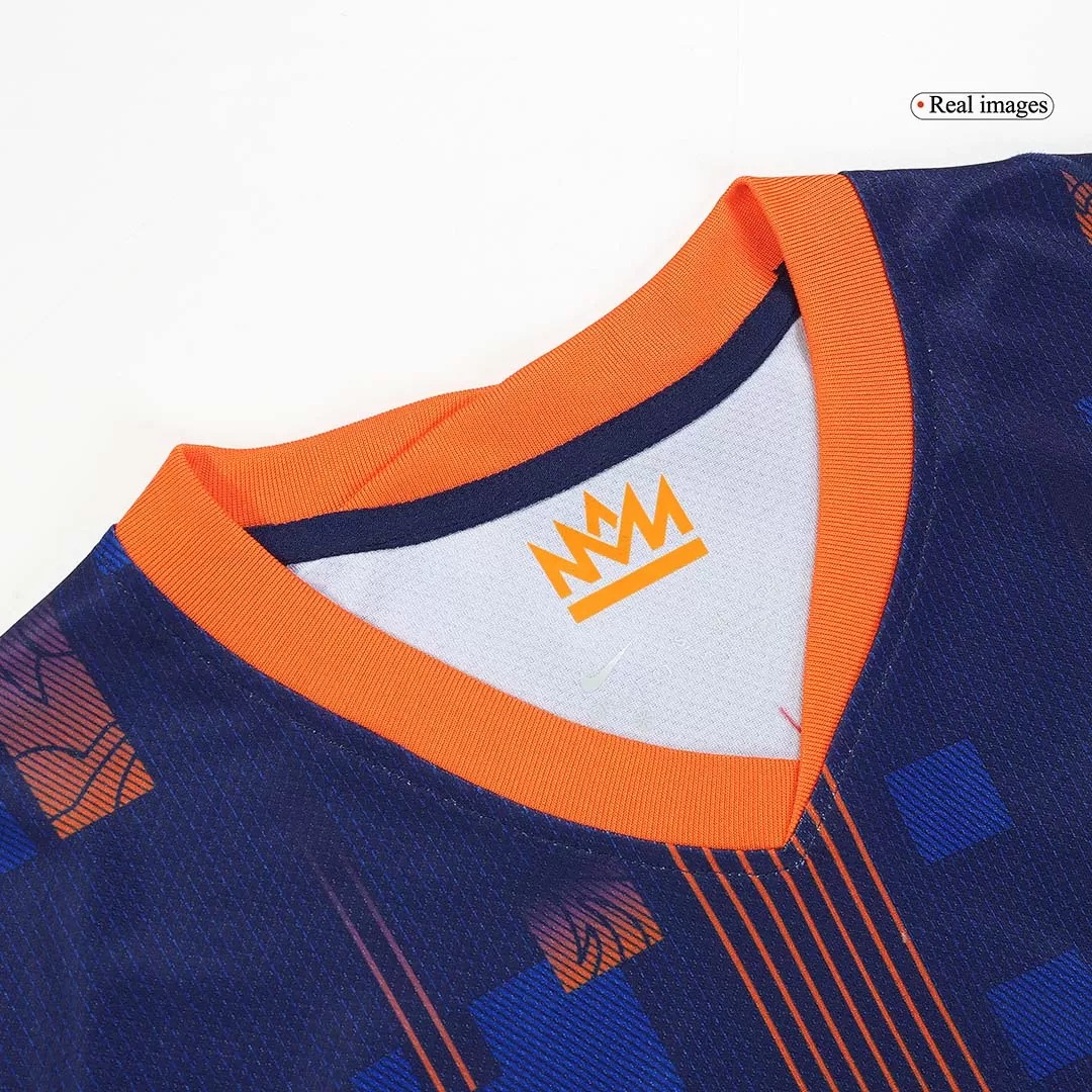 Netherlands Soccer Jersey Away Custom Shirt EURO 2024