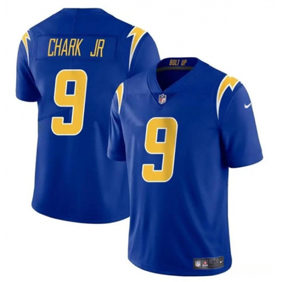 Men's Los Angeles Chargers #9 DJ Chark Jr Royal 2024 Vapor Limited Football Stitched Jersey - Ujersey