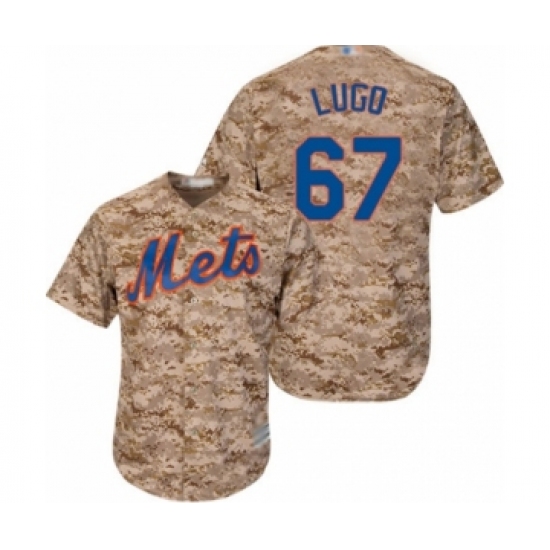 Youth New York Mets #67 Seth Lugo Authentic Camo Alternate Cool Base Baseball Player Jersey - Ujersey