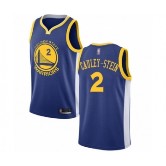 Youth Golden State Warriors #2 Willie Cauley-Stein Swingman Royal Blue Basketball Jersey - Icon Edition - Ujersey
