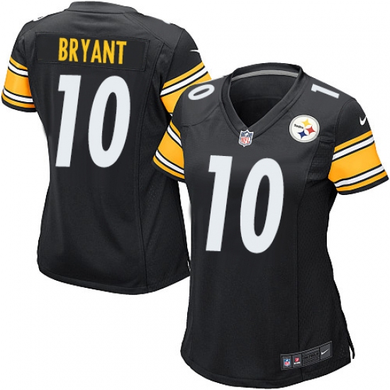 Women's Nike Pittsburgh Steelers #10 Martavis Bryant Game Black Team Color NFL Jersey - Ujersey