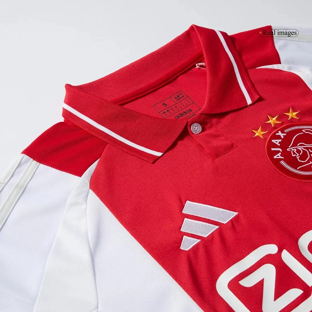 Ajax Football Jersey Home Custom Shirt 2024/25 - ujerseystore