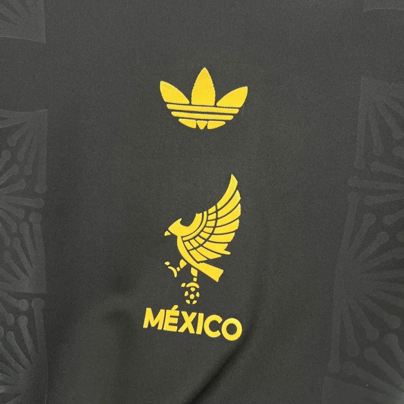 Mexico Gold Cup Black Special Soccer Jersey Custom Shirt 2025 - ujerseystore