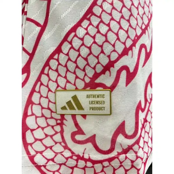 Real Madrid Soccer Jersey Pink Dragon Special Edition Shirt 2025/26 - Ujersey NHL