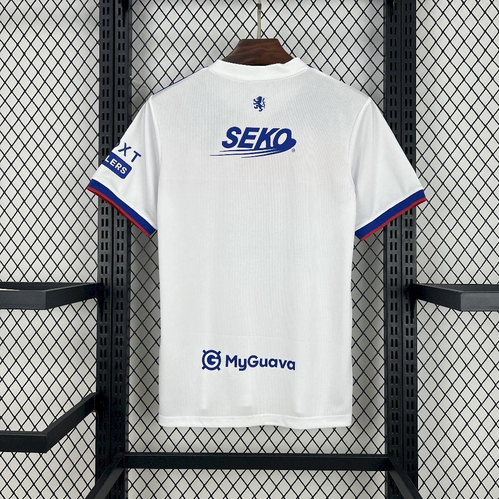 Rangers FC Soccer Jersey Away Custom Shirt 2025/26 - ujerseystore