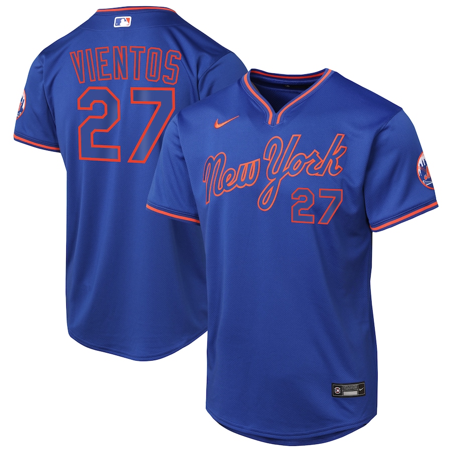 Youth New York Mets Mark Vientos Nike Royal Alternate 2 Limited Jersey - Ujersey