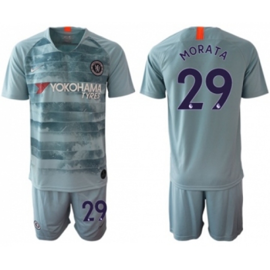 Chelsea #29 Morata Third Soccer Club Jersey