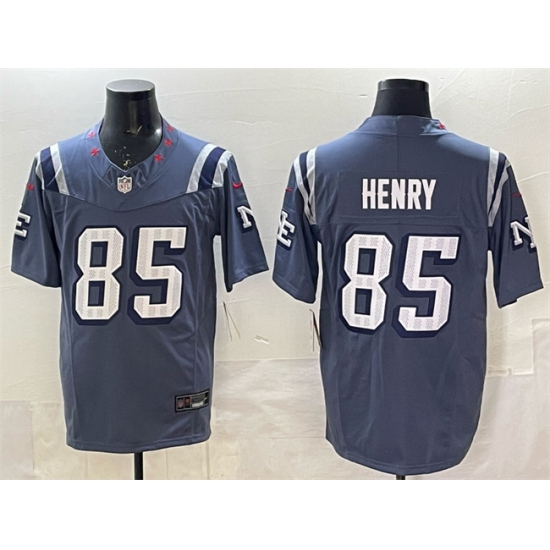 Men's New England Patriots #85 Hunter Henry 2025 F.U.S.E. “Rivalries” Vapor Limited Stitched Football Jersey - Ujersey