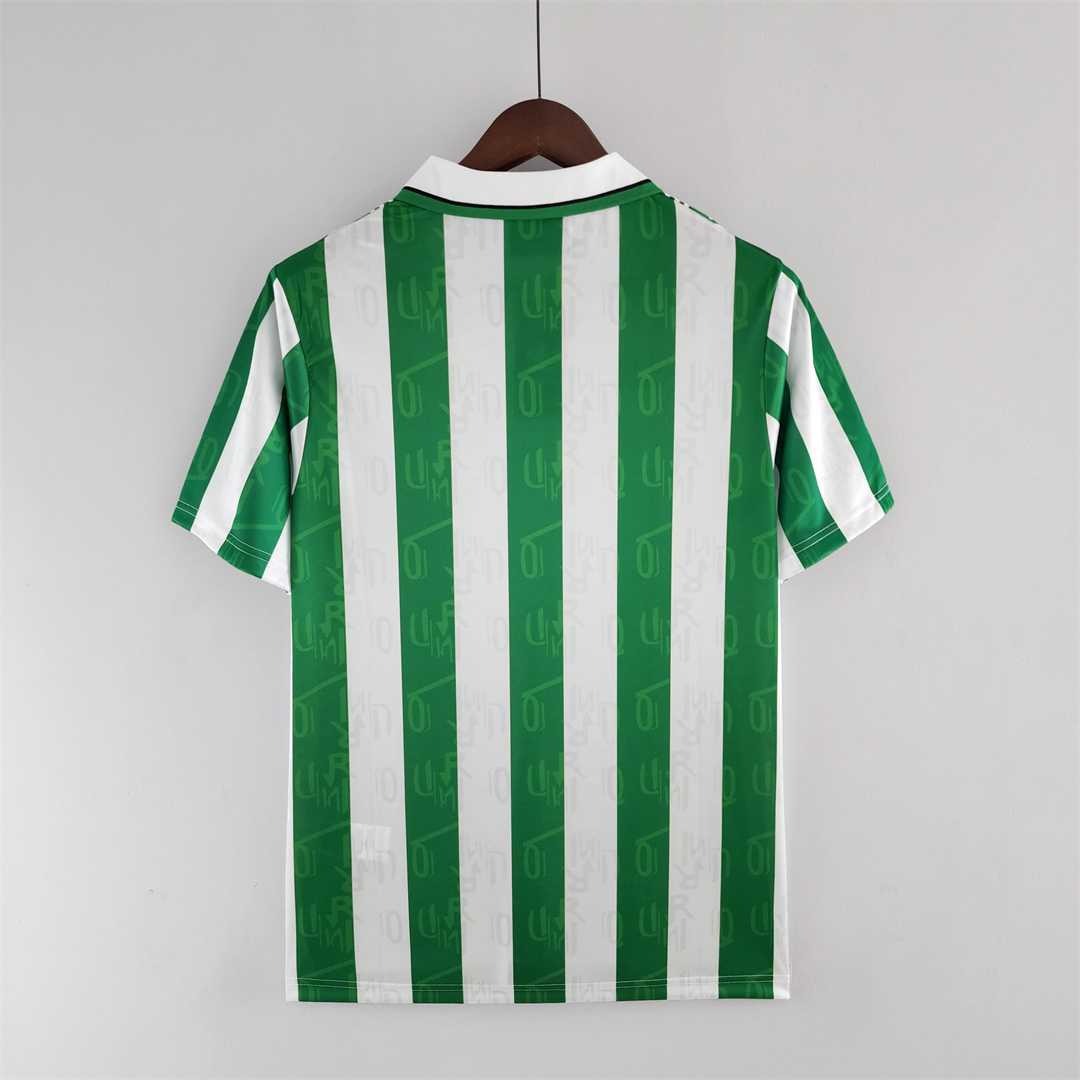 Real Betis Retro Jersey Home Soccer Shirt 1994/95 - U-jersey