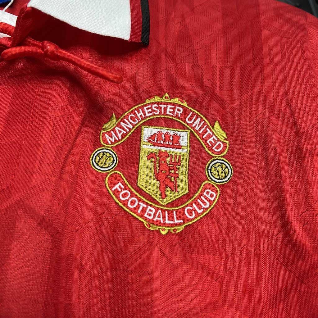Manchester United Retro Home Football Jersey Shirt 1992/94