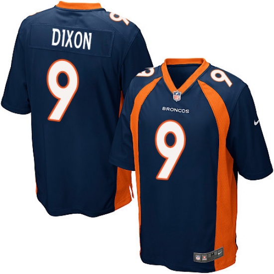 Men's Nike Denver Broncos #9 Riley Dixon Game Navy Blue Alternate NFL Jersey - Ujersey