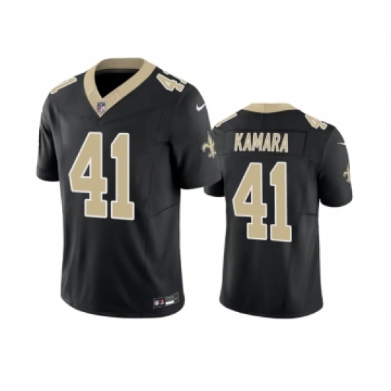 Men's New Orleans Saints #41 Alvin Kamara Black 2023 F.U.S.E. Vapor Untouchable Limited Stitched Jersey - Ujersey