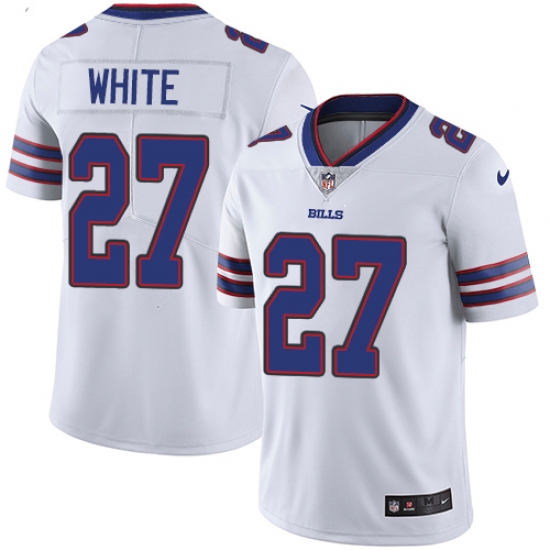 Men's Nike Buffalo Bills #27 Tre'Davious White White Vapor Untouchable Limited Player NFL Jersey - Ujersey