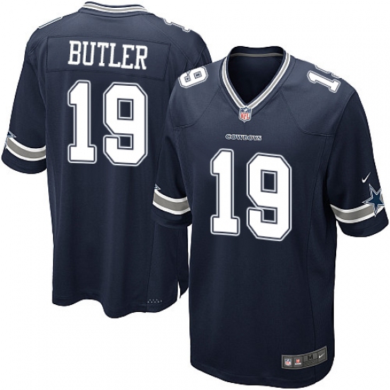 Men's Nike Dallas Cowboys #19 Brice Butler Game Navy Blue Team Color NFL Jersey - Ujersey