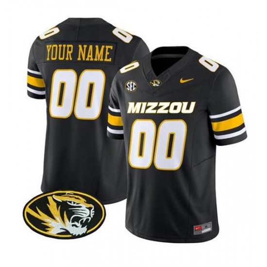 Men's Memphis Tigers ACTIVE PLAYER Custom Black F.U.S.E. Vapor Limited Stitched Football Stitched Jersey - Ujersey