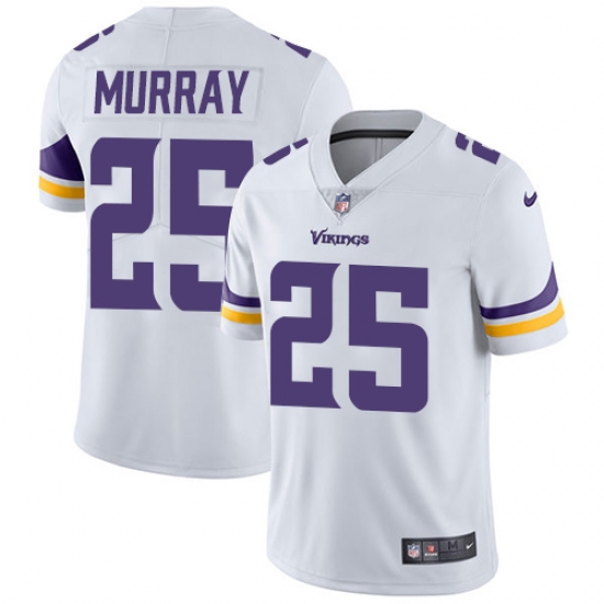Youth Nike Minnesota Vikings #25 Latavius Murray White Vapor Untouchable Limited Player NFL Jersey - Ujersey