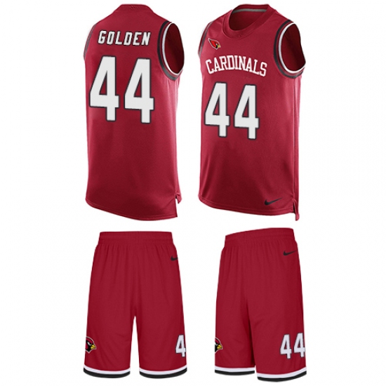 Men's Nike Arizona Cardinals #44 Markus Golden Limited Red Tank Top Suit NFL Jersey - Ujersey