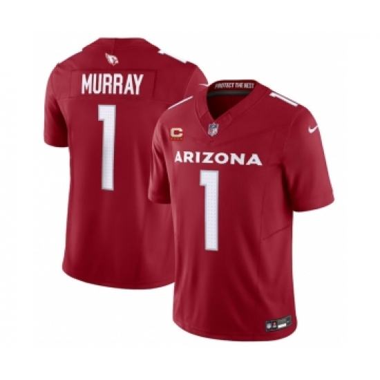 Men's Nike Arizona Cardinals #1 Kyler Murray Red 2023 F.U.S.E. 4-Star C Vapor Untouchable F.U.S.E. Limited Football Stitched Jersey - Ujersey