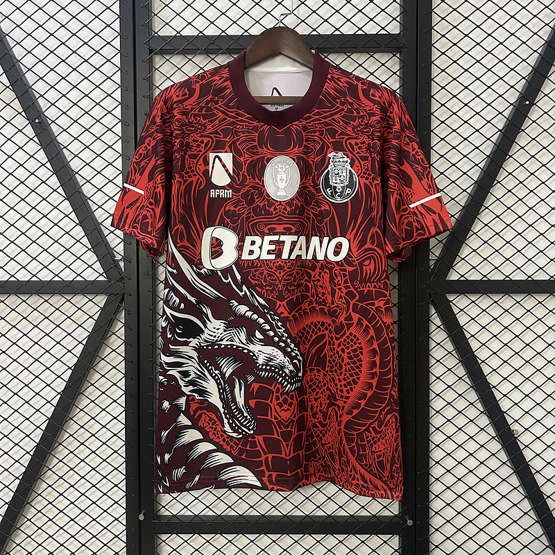 FC Porto Soccer Jersey Red Special Edition Custom Shirt 2025/26 - ujerseystore