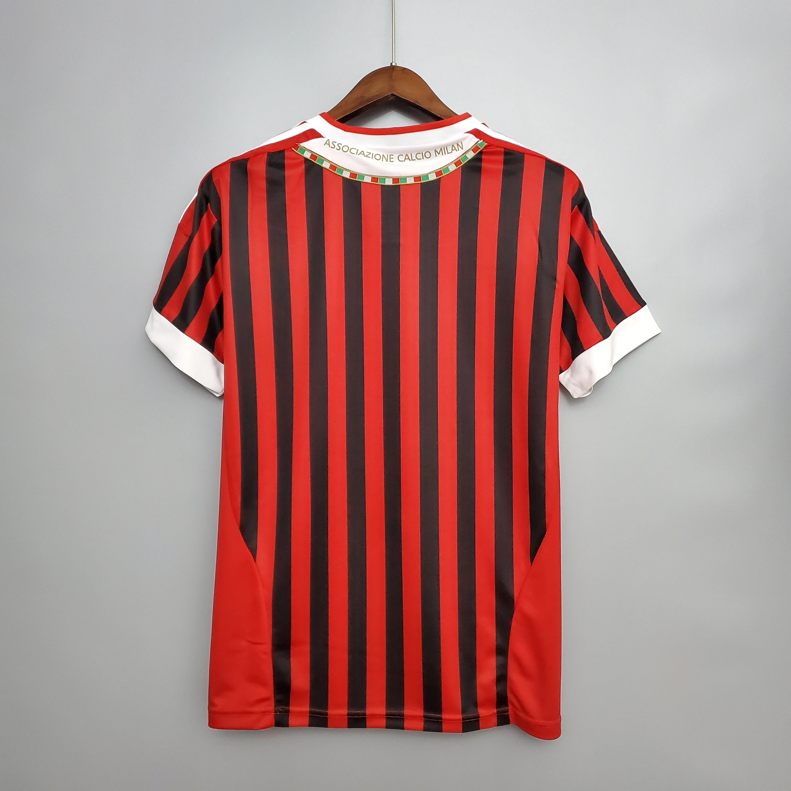 AC Milan Retro Soccer Jersey Home Custom Shirt 2011/12 - ujerseystore