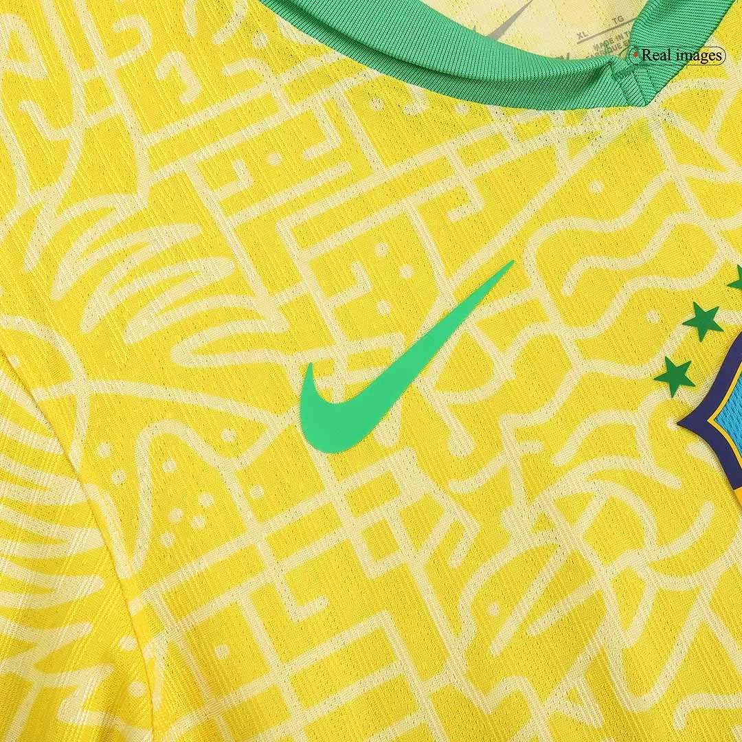 Brazil  Soccer Jersey Home Shirt Copa America 2024