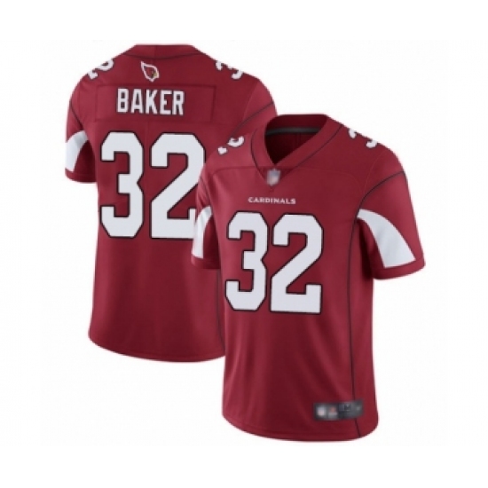 Men's Arizona Cardinals #32 Budda Baker Red Team Color Vapor Untouchable Limited Player Football Jersey - Ujersey