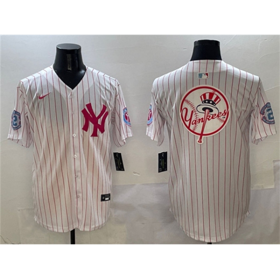 Men's Philadelphia Phillies Team Big Logo Pink With Limited Stitched Baseball Jersey - Ujersey