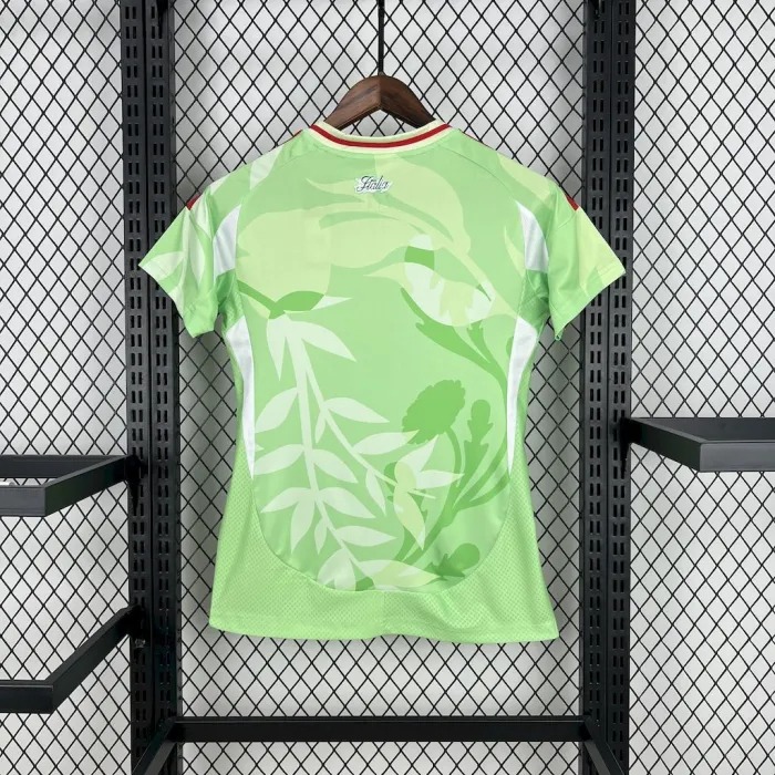 Italy Soccer Jersey Away Women's Custom Shirt 2025 - ujerseystore