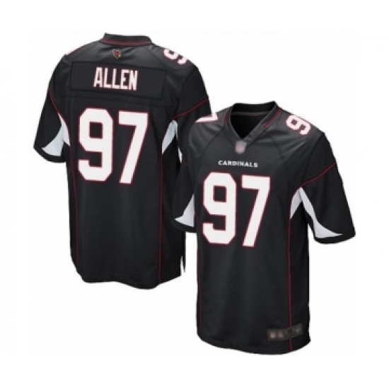 Men's Arizona Cardinals #97 Zach Allen Game Black Alternate Football Jersey - Ujersey