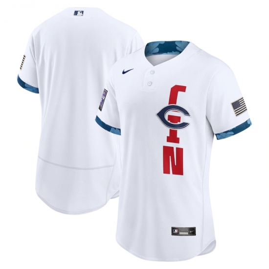 Men's Cincinnati Reds Blank Nike White 2021 MLB All-Star Game Authentic Jersey - Ujersey