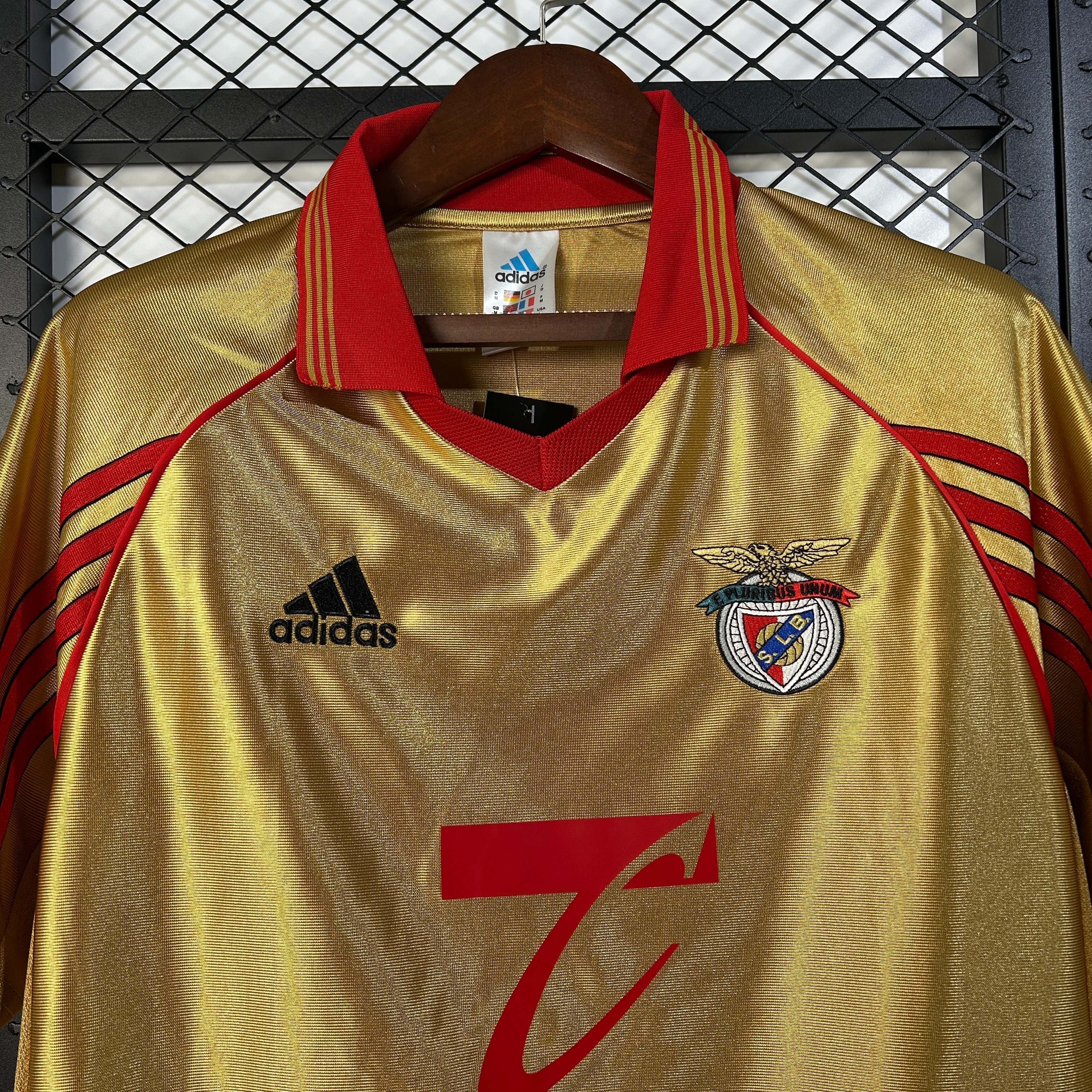 Benfica Retro Soccer Jersey Away Custom Shirt 1998/99 - ujerseystore