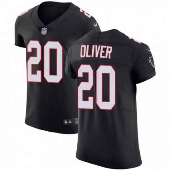 Men's Nike Atlanta Falcons #20 Isaiah Oliver Black Alternate Vapor Untouchable Elite Player NFL Jersey - Ujersey