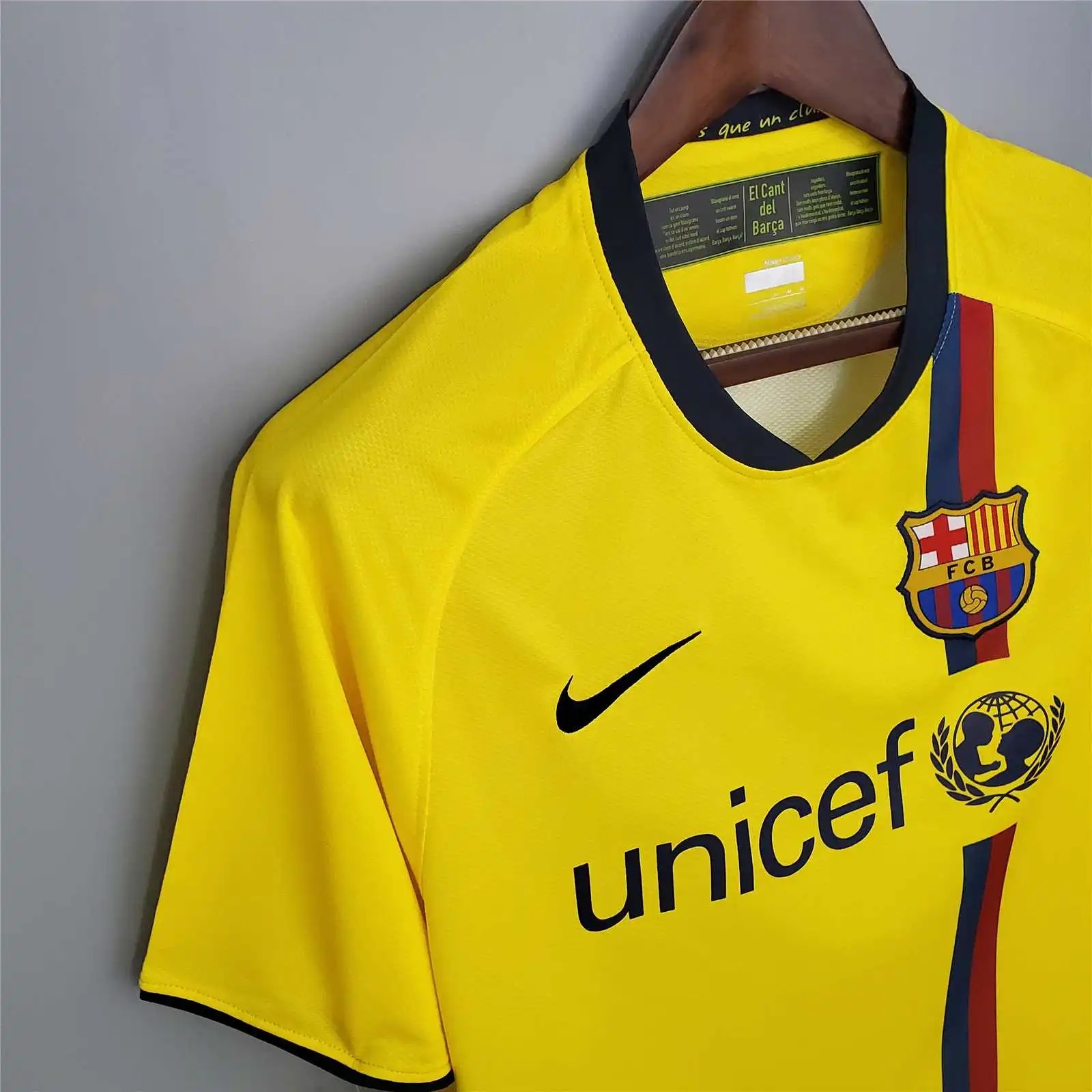 Barcelona Retro Jersey Away Soccer Shirt 2008/09 - U-jersey