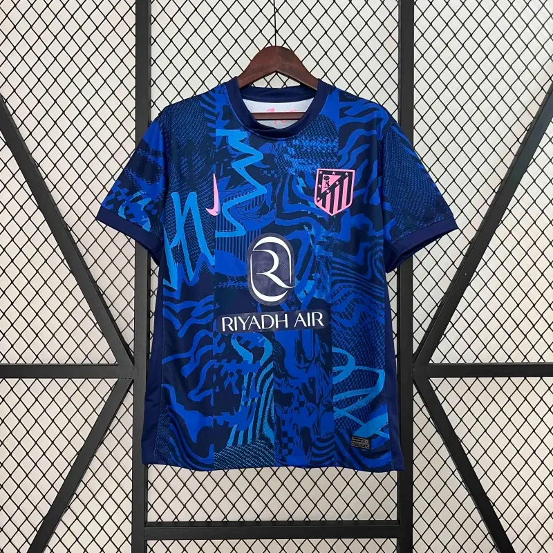 Atletico Madrid Soccer Jersey Third Away Custom Shirt 2024/25