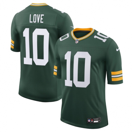 Men's Green Bay Packers #10 Jordan Love Green 2025 New Vapor Untouchable Limited Football Stitched Jersey - Ujersey