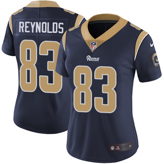 Women's Nike Los Angeles Rams #83 Josh Reynolds Navy Blue Team Color Vapor Untouchable Limited Player NFL Jersey - Ujersey
