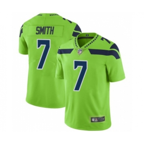 Men's Seattle Seahawks #7 Geno Smith Green Vapor Untouchable Limited Stitched Jersey - Ujersey