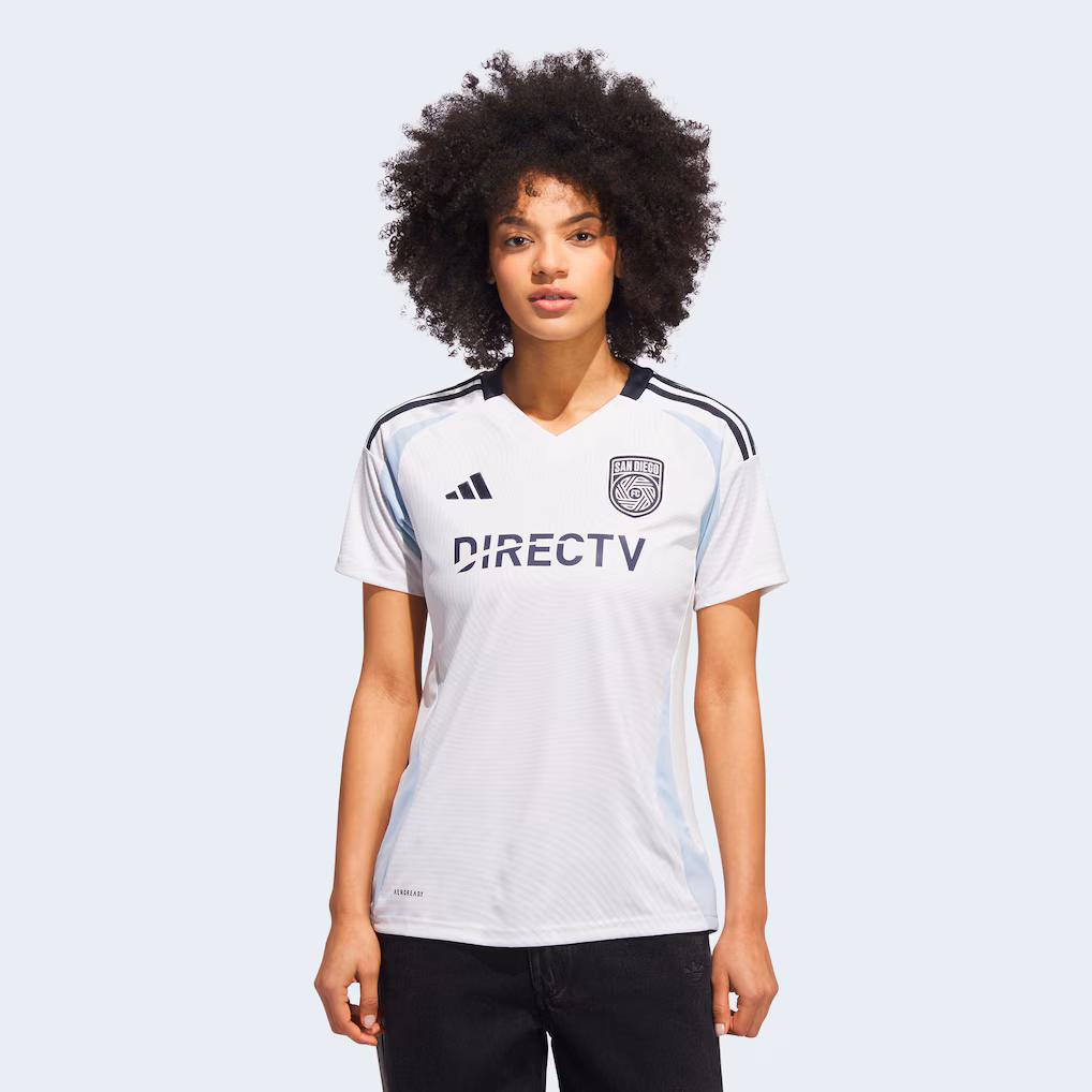 Women's San Diego FC adidas White 2025 Woven Into One Replica Jersey - Ujersey NHL
