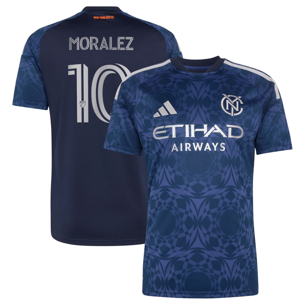 Men's New York City FC Maximiliano Moralez adidas Blue 2026 The All Nations Kit Replica Jersey - Ujersey