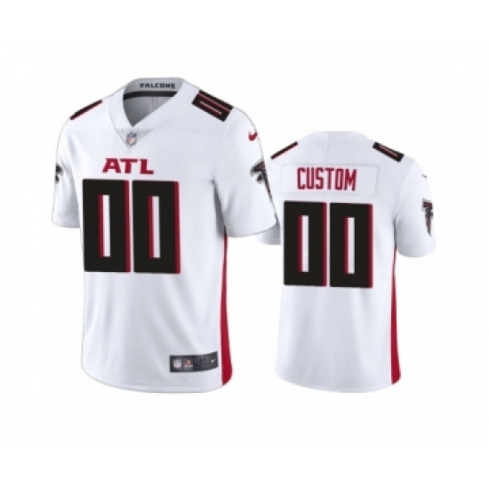 Atlanta Falcons Custom White 2020 Vapor Limited Jersey - Ujersey
