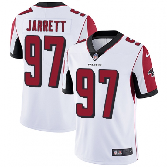 Youth Nike Atlanta Falcons #97 Grady Jarrett White Vapor Untouchable Limited Player NFL Jersey - Ujersey