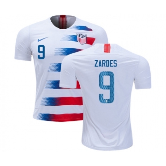 USA #11 Weah Away Kid Soccer Country Jersey