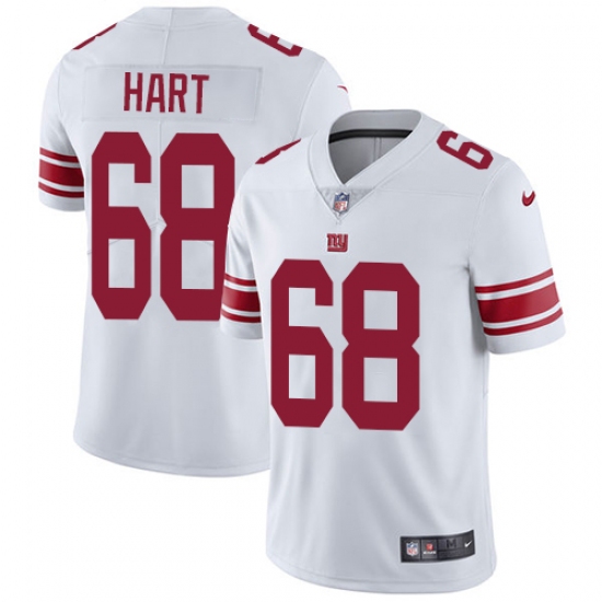 Youth Nike New York Giants #68 Bobby Hart White Vapor Untouchable Elite Player NFL Jersey - Ujersey