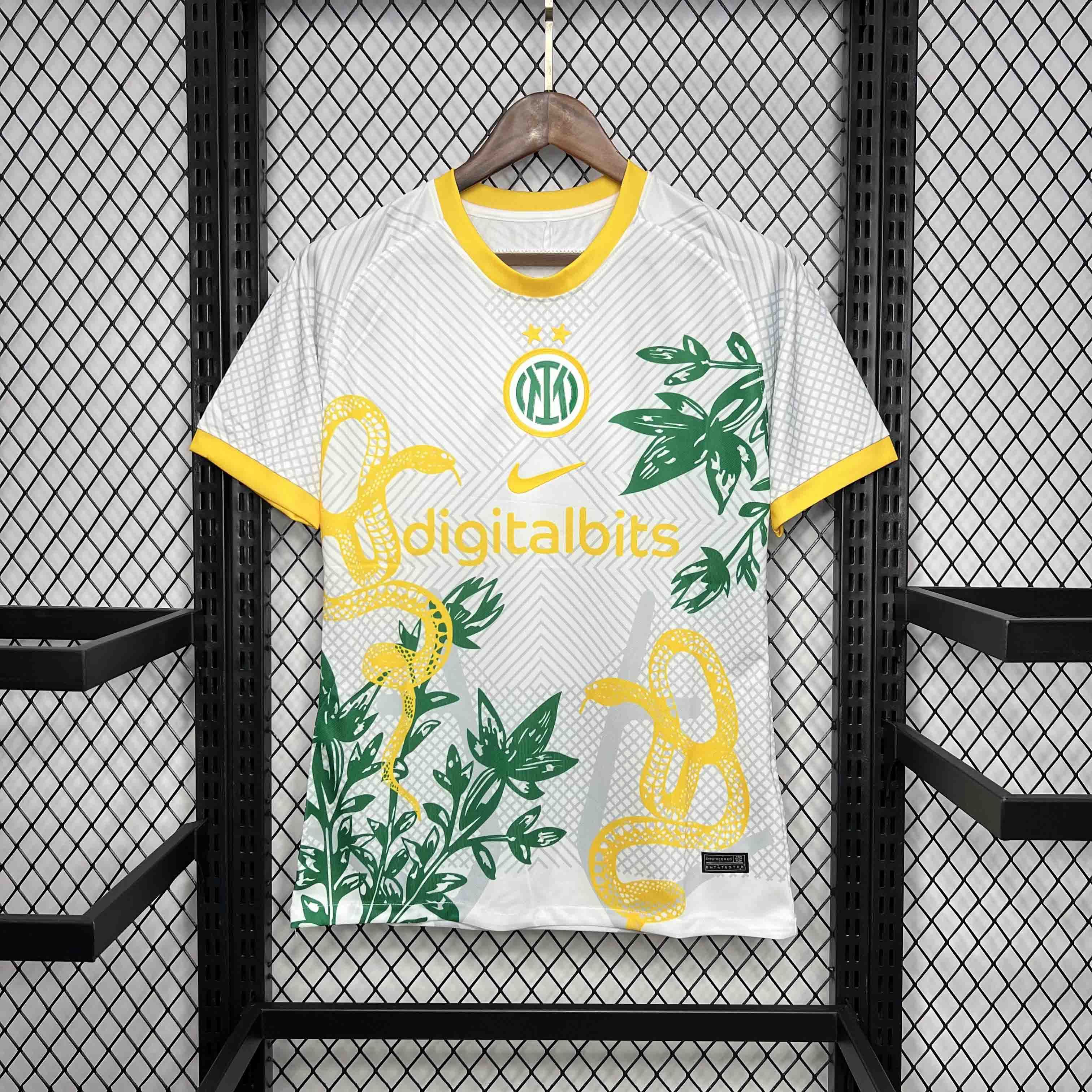 Inter Milan Soccer Jersey Snake Special Edition Custom Shirt 2024/25 - ujerseystore